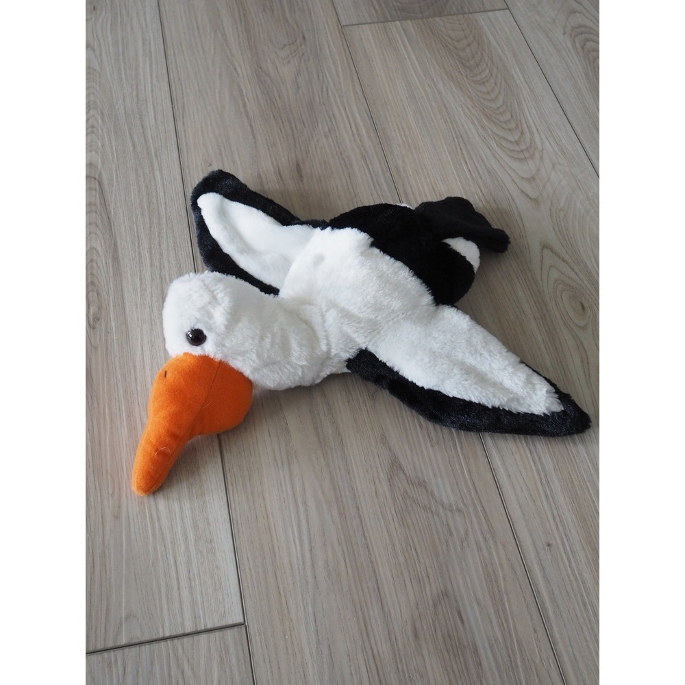 Caltoy Stork White Pelican Plush Hand Puppet Bird Plush Stuffed Animal Toy